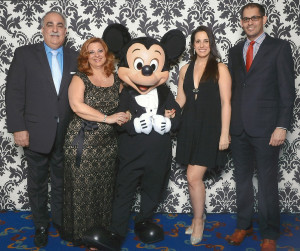 The family with Mickey